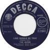 7-дюймовая пластинка AVONS - Love Should Be True F11641 Decca, Ritz Rec 1963 UK Pop б/у