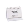 2026 Mini Desk Calendar Large English Calendar Books Annual To Do List Monthly Daily Planner Time Manegement