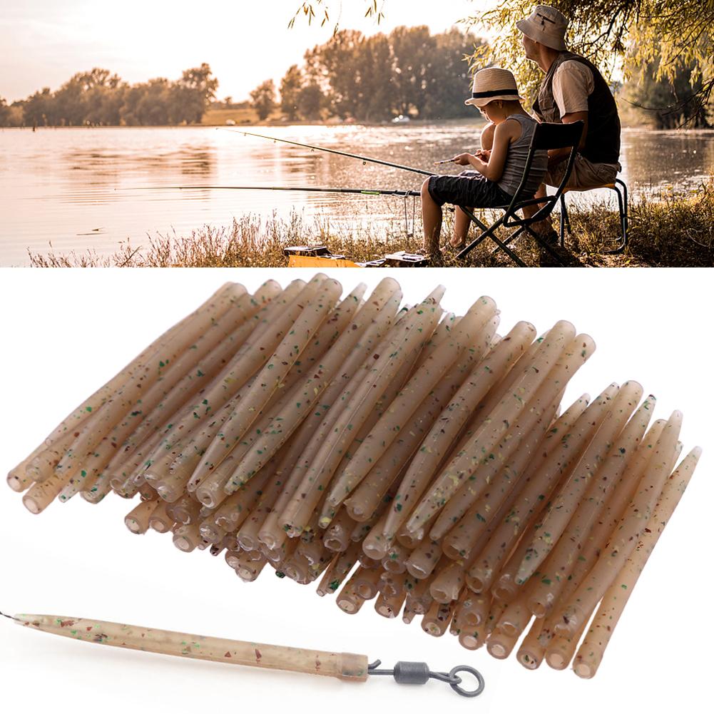 Aligner Positioner Tubes Soft Anti Hook Sleeves Multi-function Camouflage Concealment Carp Fishing Accessories