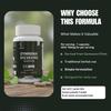 Heroot Капсулы Gymnema Sylvestre 750 мг | Травяная добавка Джимнема Сильвестр | Вегетарианские капсулы