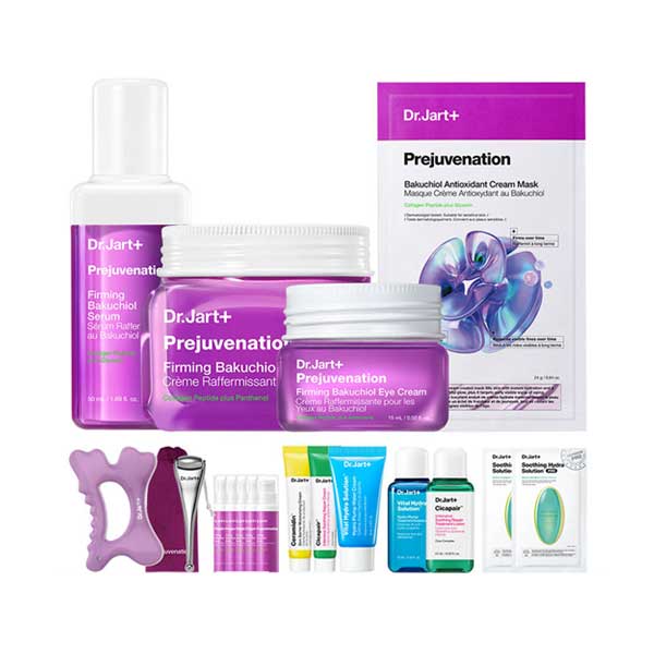 Dr.Jart+ Prejuvenation Firming Bakuchiol Skincare Set Anti-Aging Elasticity Care Kit