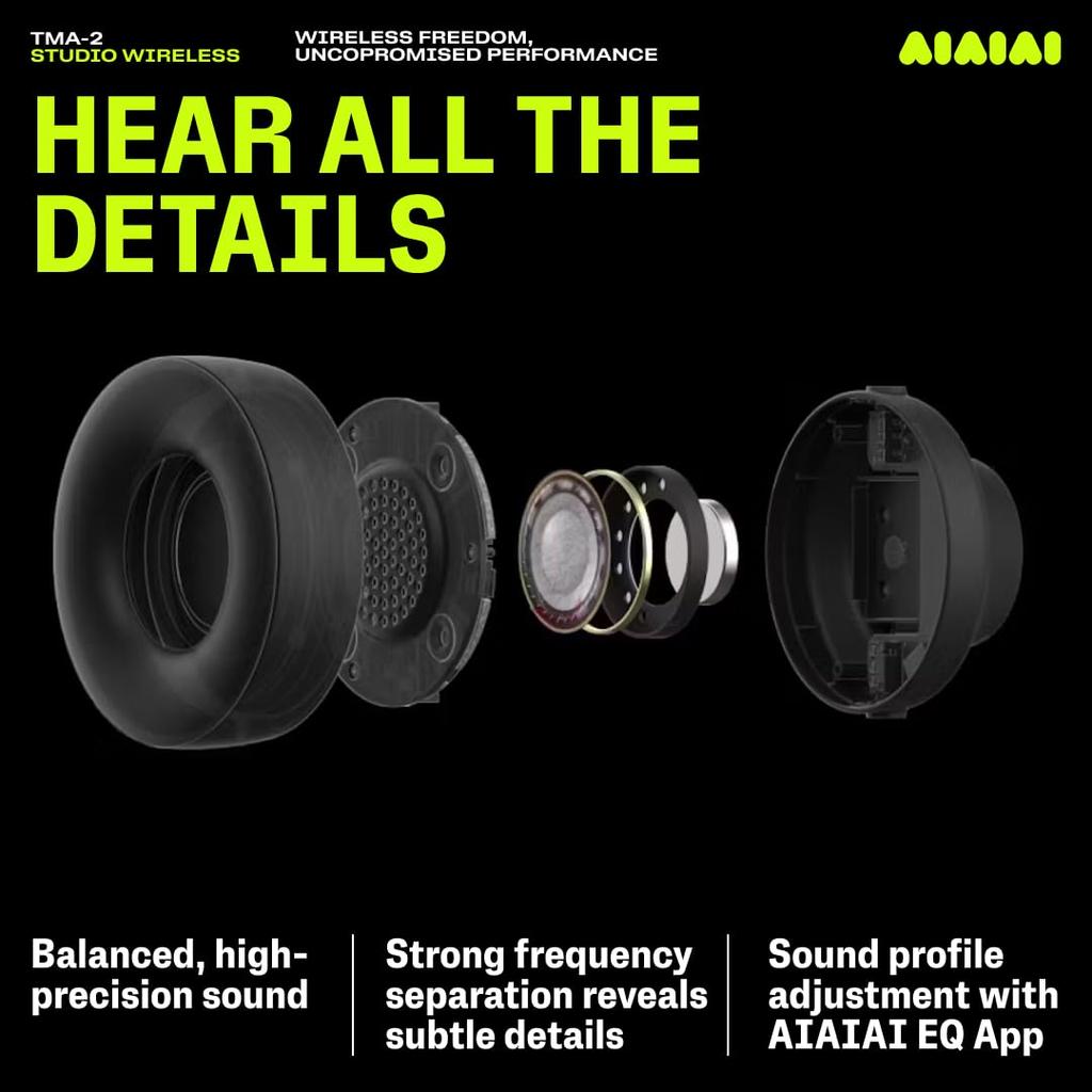 Studio Wireless Wireless Monitor Headphones TMA-2