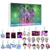 Kpop Охотники на демонов Руми Мира Зои Фигурка Саджа Мальчики Рождественский календарь обратного отсчета Модный брелок-сюрприз Акриловая подвеска Подарок