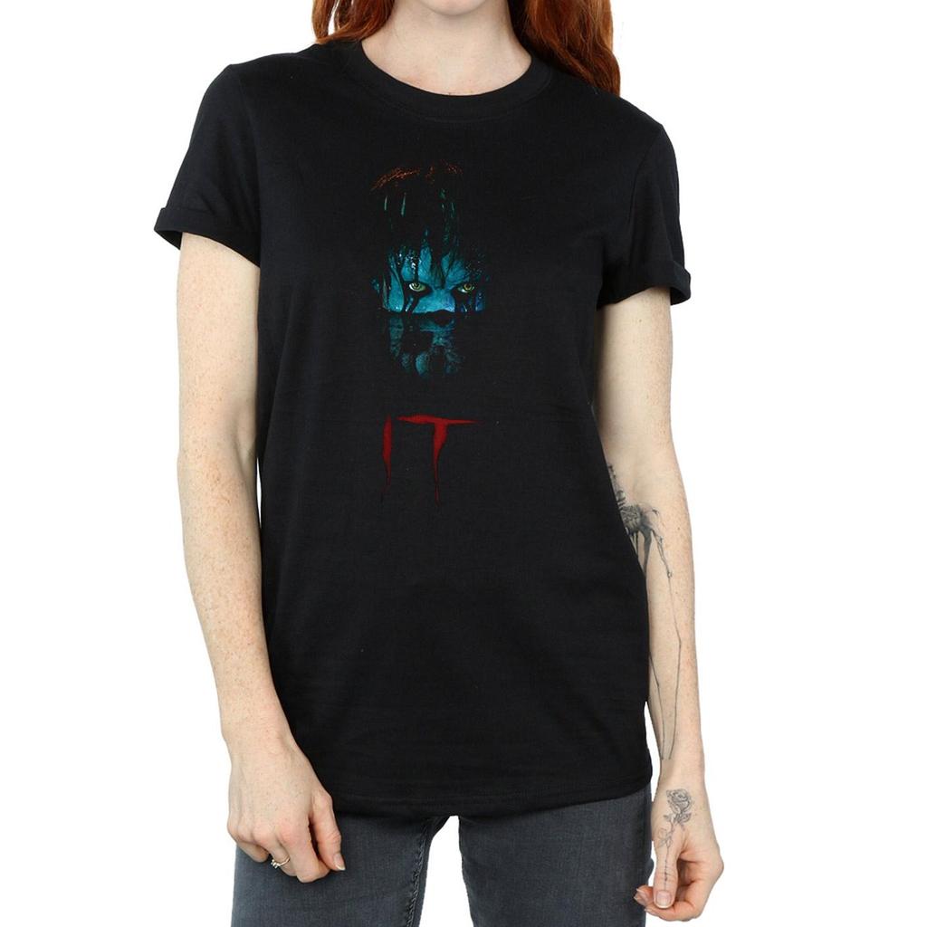 It Womens/Ladies Pennywise Sewer Cotton Boyfriend T-Shirt