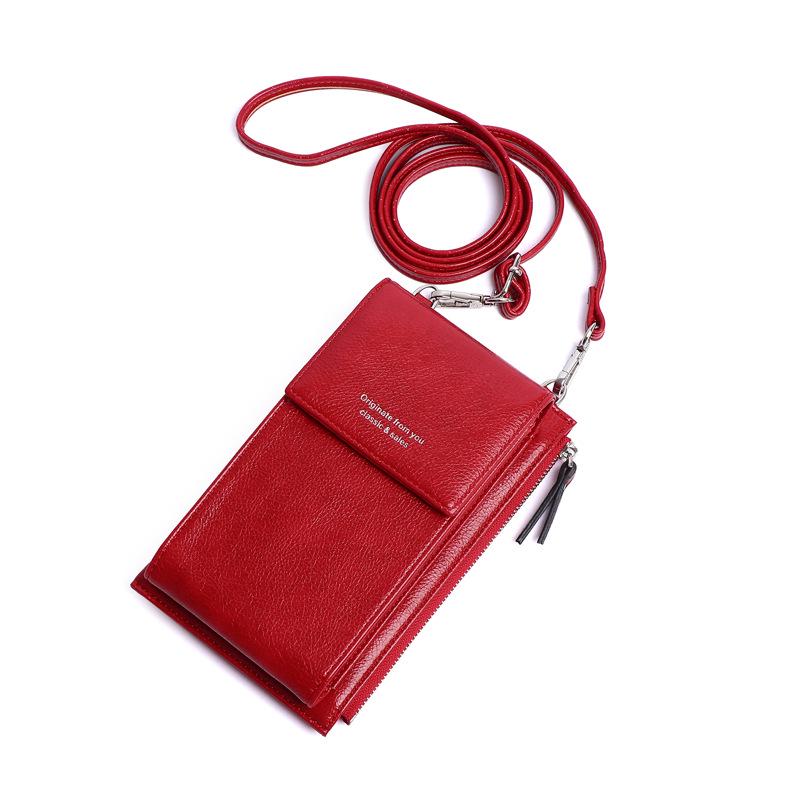 IELGY Women's Shoulder Bag Messenger Cover Vertical Style Mobile Phone Small Square Bag