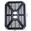 Non-Stick Air Fryer Grill Plate Square Air Fryer Tray Food Grade Grill Pan  Easy Clean