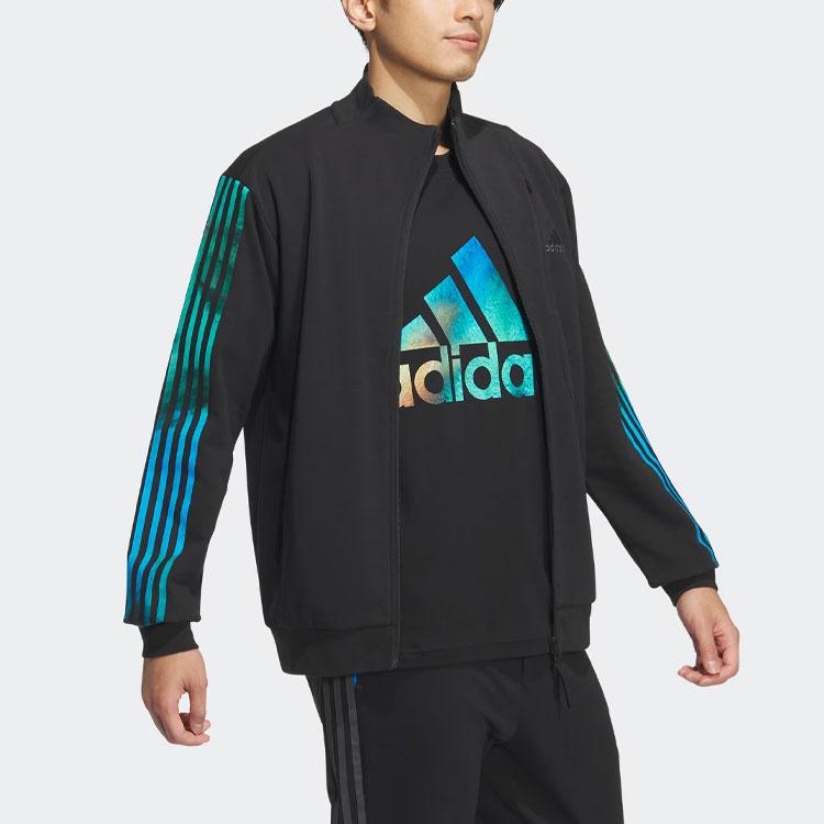 adidas Мужская куртка-бомбер Zhang Daqian Collaboration Черно-белая JF0793