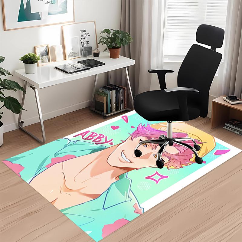 Saja Boys Printed Carpet, for Office Chair Living Room Bedroom Kitchen Room Decor Gifts.