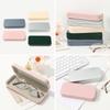 New Compressive Metal Solid Color Tin Box Case Glasses Box Glasses Storage
