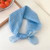 Cloth Headband Pastoral Style Scarves New Small Square Scarf  Women