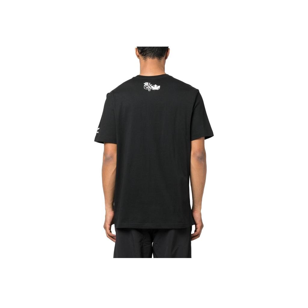 adidas Футболка Graphics Hack the Elite черная мужская уличная одежда IC5737