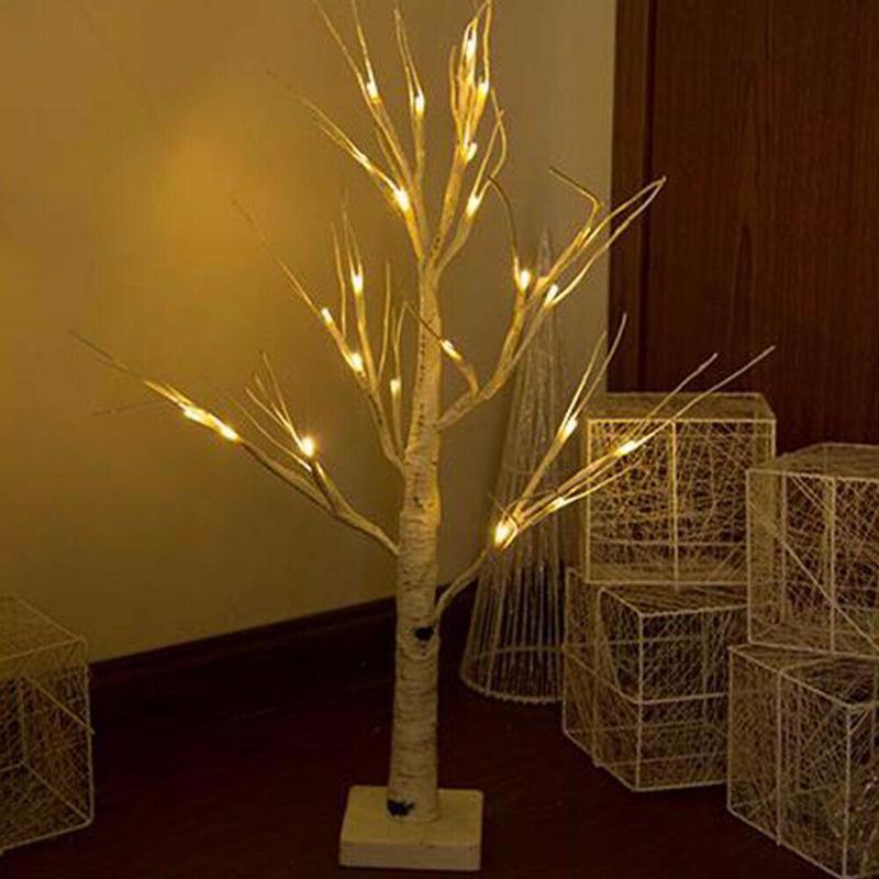 Рождественские украшения пасхальной елки со светодиодной подсветкой ветки дерева для подарка яиц