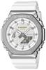 Casio PRECIOUS HEART SELECTION 2025 Металлические Мужские Часы G-Shock Экологически Чистого Белого Цвета, С Покрытием, Материалы, GM-2110SH-7AJF,