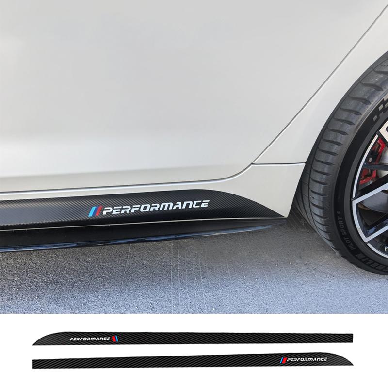 TZSW5 M Performance Door Side Skirt Sticker Decal For BMW F20 F40 F22 F30 E90 F32 F10 F06 F07 F46 M3 M4 M5 E60 Z4 G20 F15 F16 G30 X1