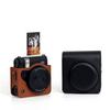 For Instax Mini 99 Camera Case PU Leather Soft Protective Case For Fujifilm Film Camera Bag With Shoulder Strap
