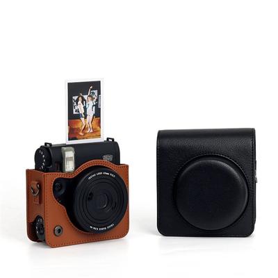 Для камеры Instax Mini 99 Чехол из ПУ кожи Мягкий защитный чехол Для сумки для пленочной камеры Fujifilm с плечевым ремнем