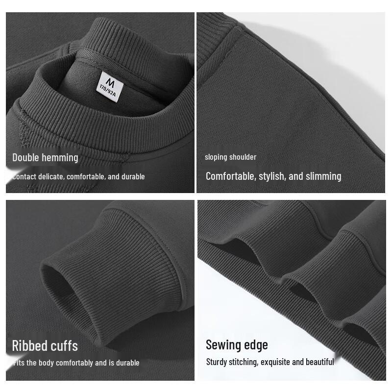 Мужской пуловер с круглым вырезом и логотипом JJ JEEP SPIRIT