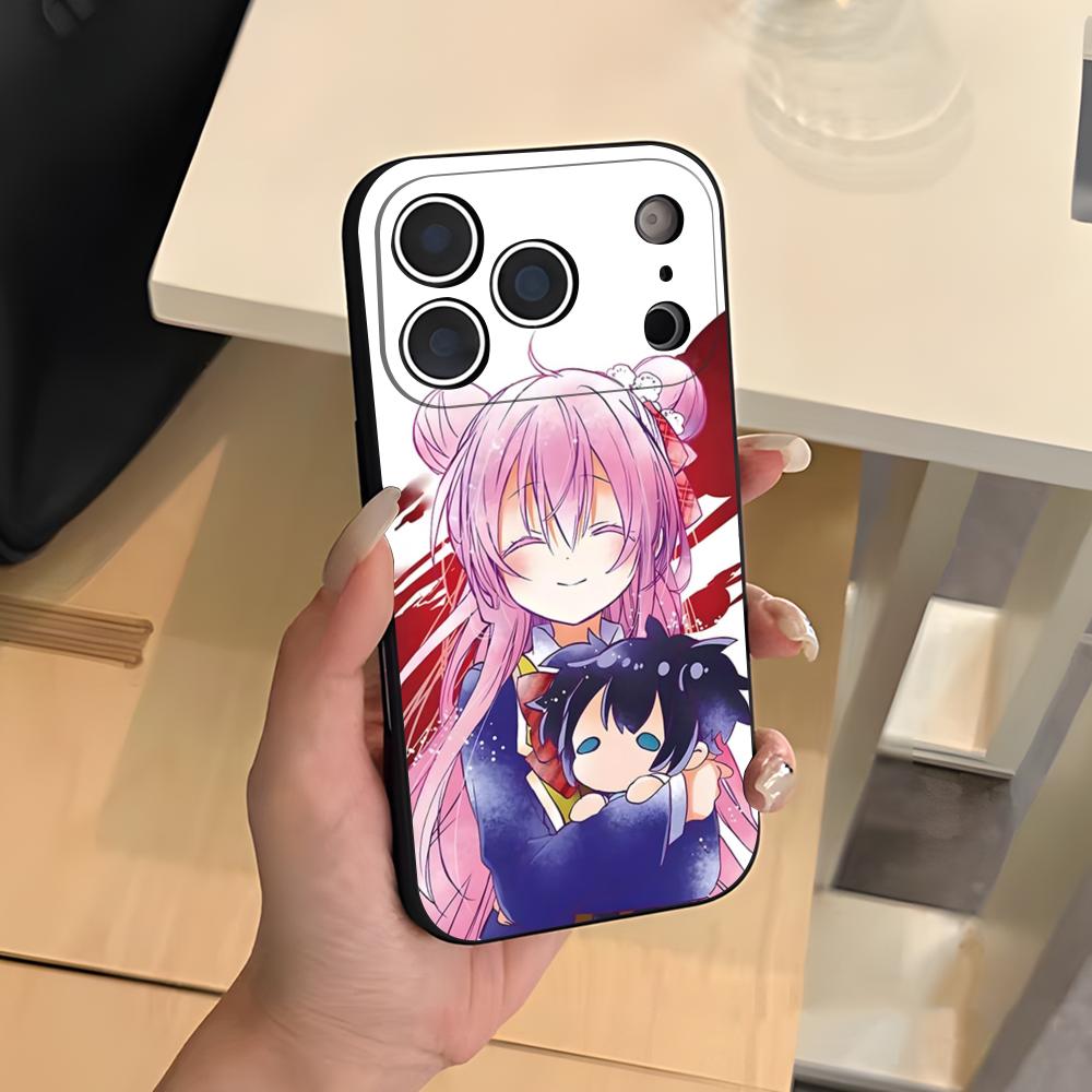 Happy Sugar Life Phone Case For IPhone 17 Air 16 E Pro Max 15 14 13 Mini 12 Pro 11 Max Plus Black Soft Shell
