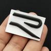 opq1 3D Metal R Logo Badge Emblem Car Body Tail Trunk Decals Sticker For VW Volkswagen GTI R Rline Golf Beetle Passat Sharan Jetta