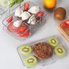 Universal Air Fryer Rack Rustproof Dishwasher Safe Stackable Three Layer Air Fryer Rack Stainless Steel Dehydrator Rack
