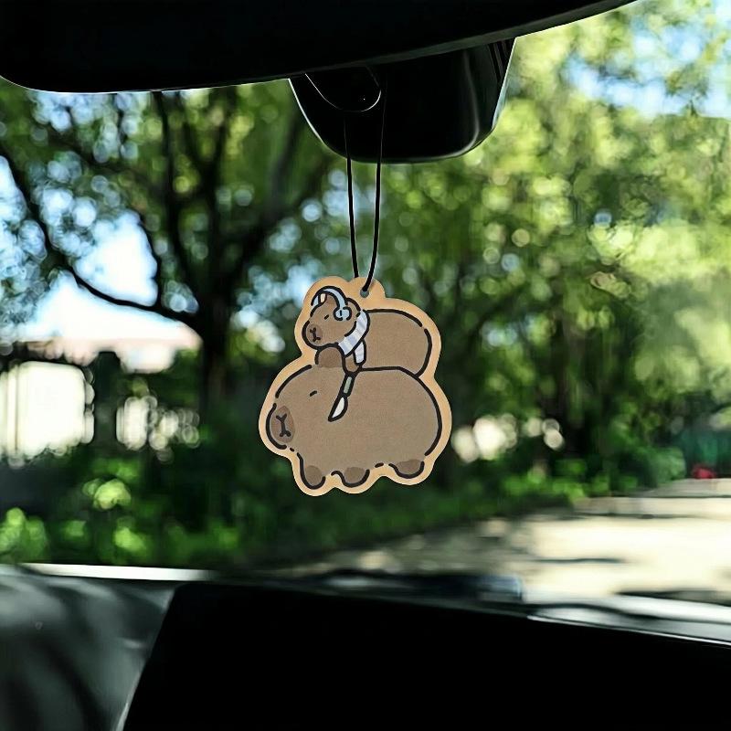 Custom Car Air Freshener Pendant - Aroma Hang Tag Souvenir, In Stock