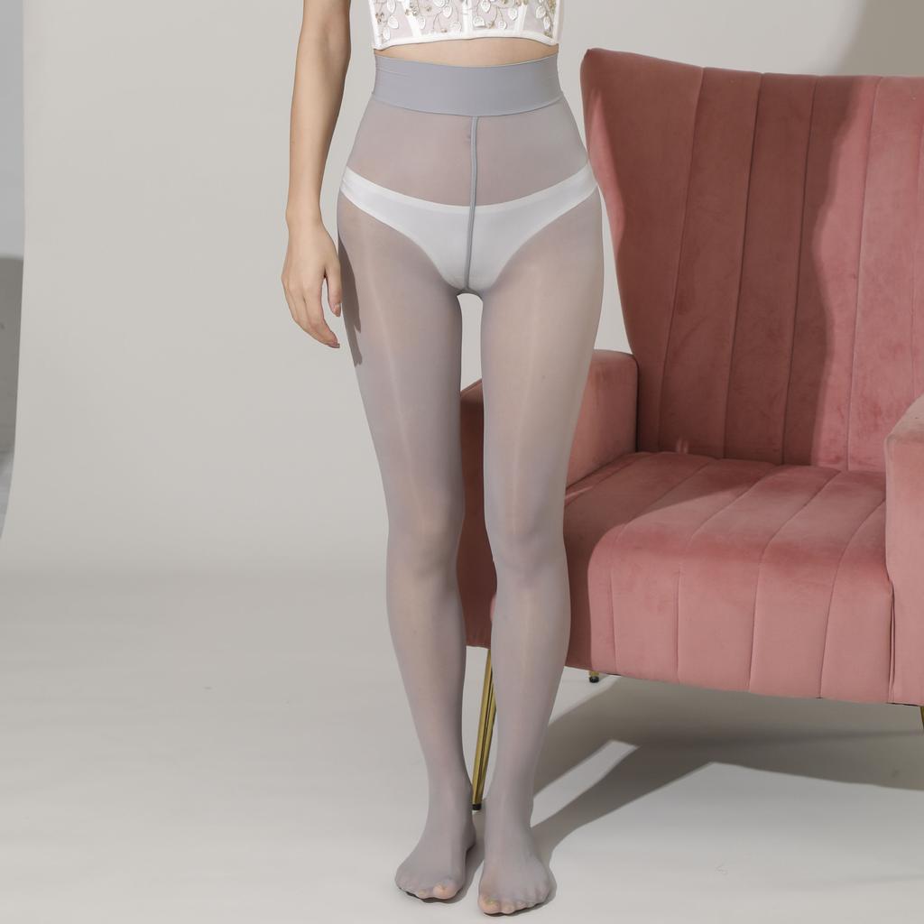 Плюс Большой Размер 175кг Колготки с Лошадиным Жиром 8D Черный Шелк Гладкие Блестящие Колготки Защита от Затяжек Высококачественные Колготки Женские Бодистокинги