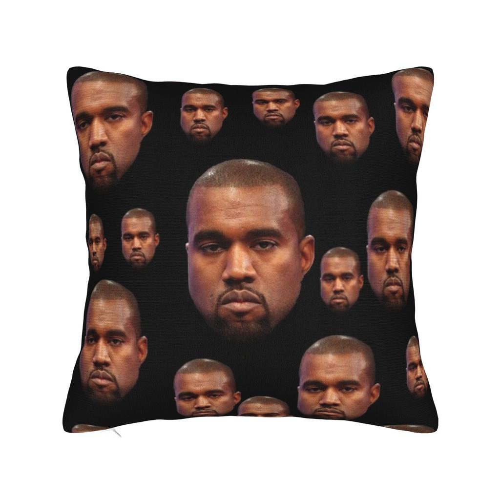 K-kanyes W-wests Забавная Подушка Чехол Аксессуары Мягкая Наволочка Декор Чехол для Подушки-плед Сиденье Разные Размеры