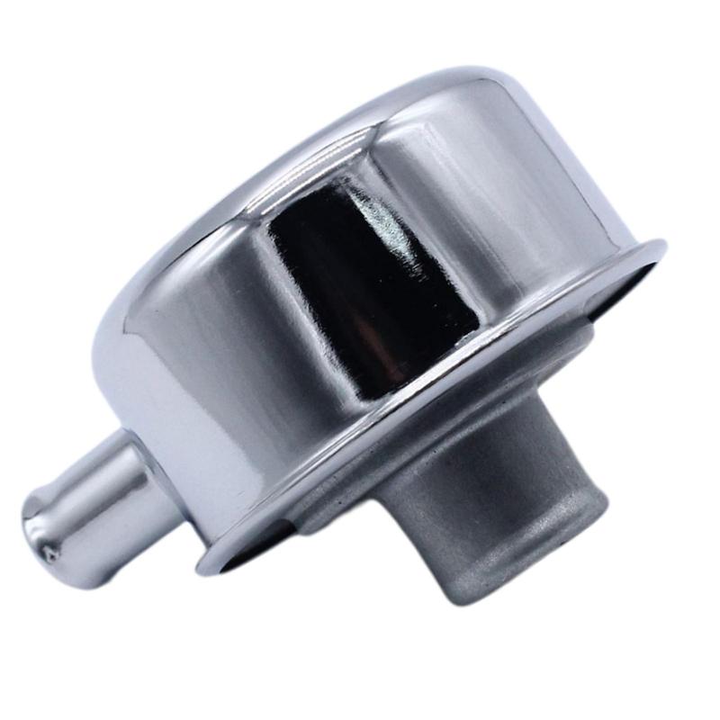 Automobile Metal Valve Cover Breather Push in ,1" Tube for Valve Cover 1 1/4" Hole Replacement Durable for Sbc Sbf 350