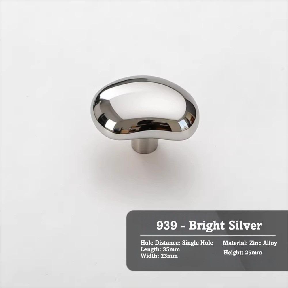 Solid Vintage Furniture Handles Alloy Nordic Style Wardrobe Handles Single Hole Dresser Hardware