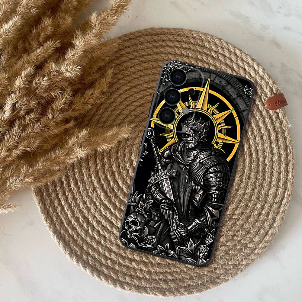 D-Dark S-Souls Game Phone Case For Samsung S25,S24,S21,S22,S23,S30,Ultra,S20,Plus,Fe,Lite,Note,10,9,5G Black Cover