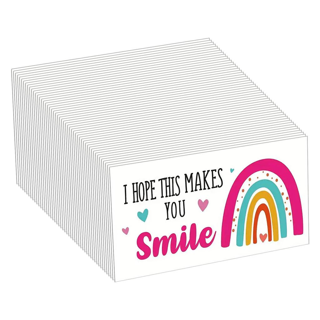 Pack Of 50 Customer Appreciation Thank You Cards Personalized Greeting Card Handmade Gratitudes Cards for Shoppers