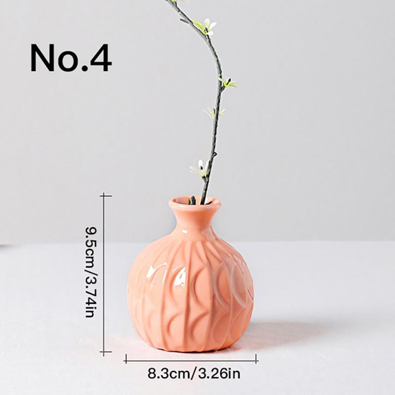 Мини-гидропонная ваза, настольные украшения, украшение для дома, керамическая ваза, горшок для растений, бутылка для ароматерапии, садовые принадлежности