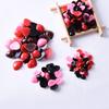 100pcs Plastic Toys Bear Buttons Safety Parts Triangle Nose Doll Noses Dolls Accessories