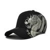 Baseball Pattern Dragon Cap Sun Protection Outdoor Lightweight Unisex Cotton