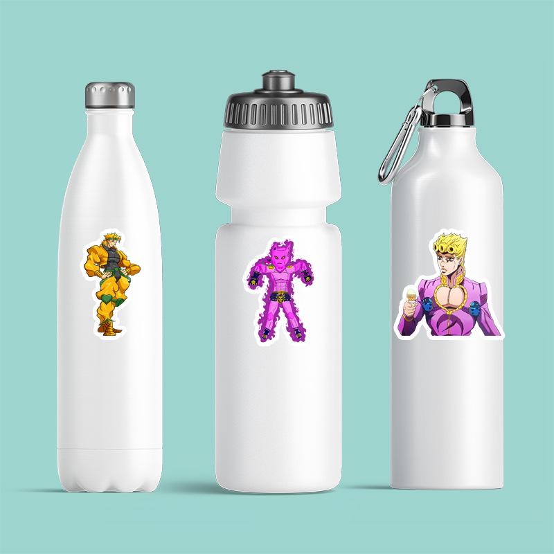 50 наклеек JOTO JoJo's Bizarre Adventure Водонепроницаемые наклейки для чемодана и фотоальбома