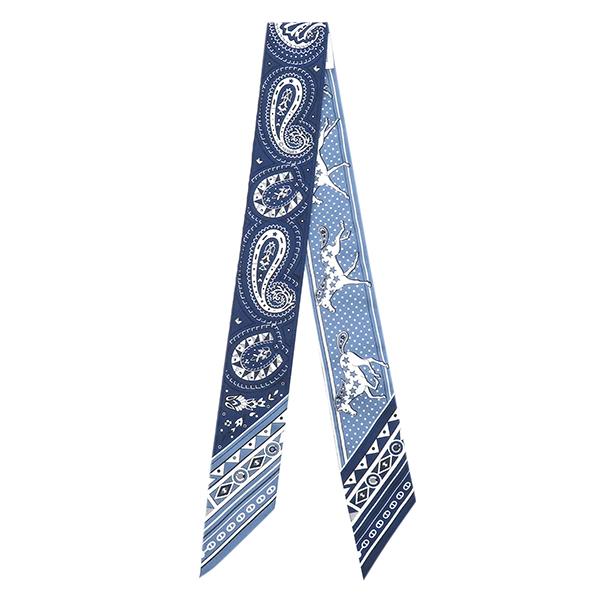 HERMES H064259S 03 Twilly Twillyscarf silk Array