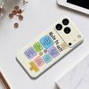 For iPhone 17 Pro Case Colored Sticky Notes Pattern Printing Straight Edge TPU Phone Back Cover