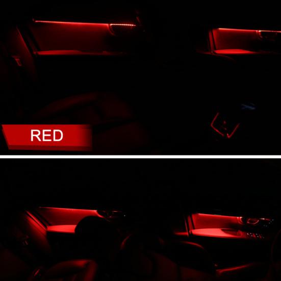 Mini USB LED Car Home Cinema Auto Interior Light Neon Atmosphere Ambient Lamp