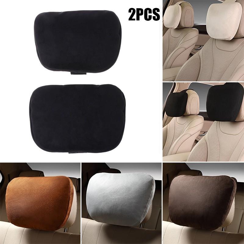 1 Pair Car Headrest Maybach Design S Class Ultra-Soft-Pillow For#