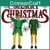 Festive Green Christmas Elf Outfit For Adults Cosplay Perfect For Halloween Events