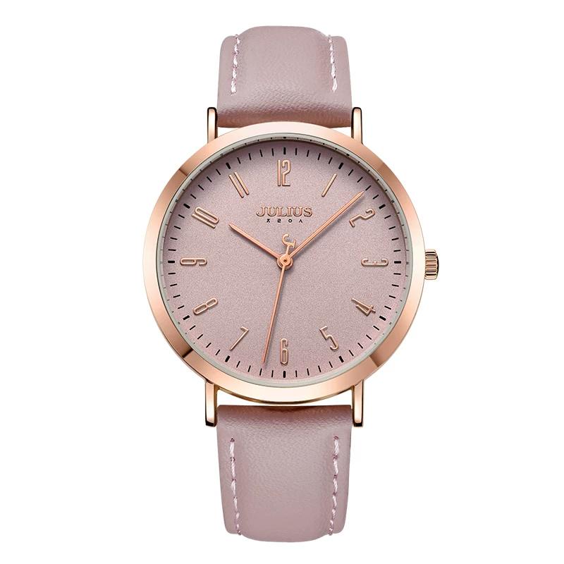 Julishi Women's Watch 2026 Summer Korean Style Large Dial Simple and Elegant Versatile Watch for Junior and Senior High School Students Ladies' Watch
