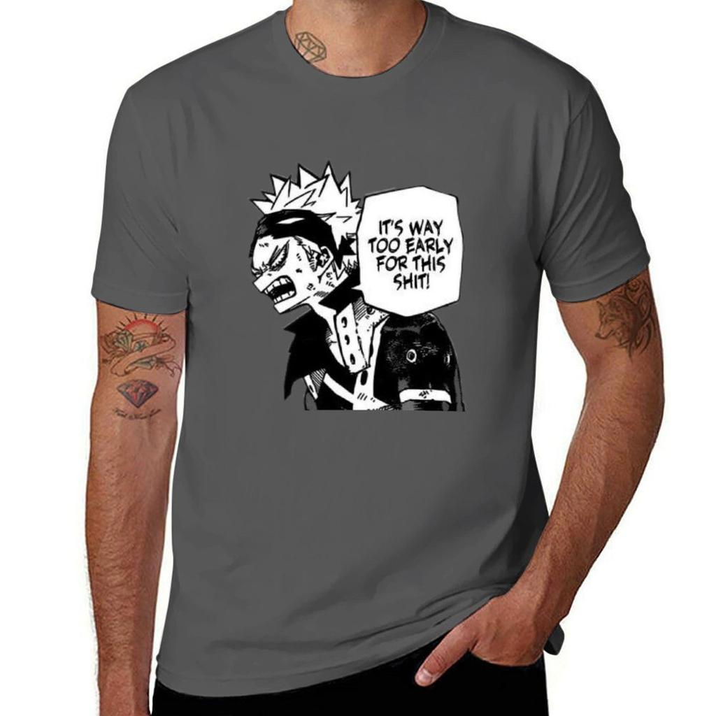 Katsuki Bakugou Sticker Sticker Tshirt Sports Basic Short Sleeve Tshirt