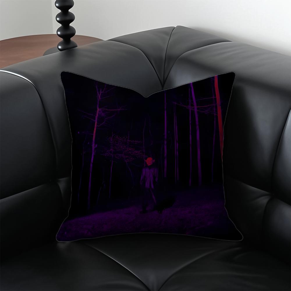 Rapper DDestroy Lonely Cushion Cover Pillow Case Antidustmite Invisible zipper silky plush cushion