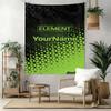 Ethnic Tribal Patterns Custom Your Name Wall Decor Tapestry Art For Pet Memorial Birthdaywedding Party Backdrop Family Gift