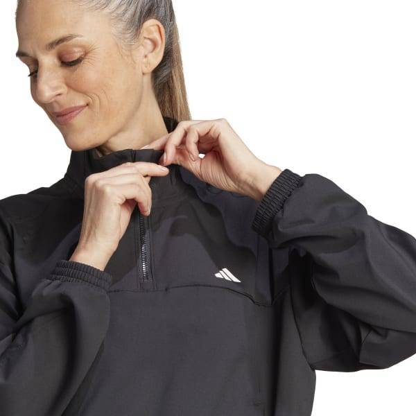 adidas Женский повседневный анорак весна-осень Hz5636 Aero Lady Train eSSential Woven Quarter...