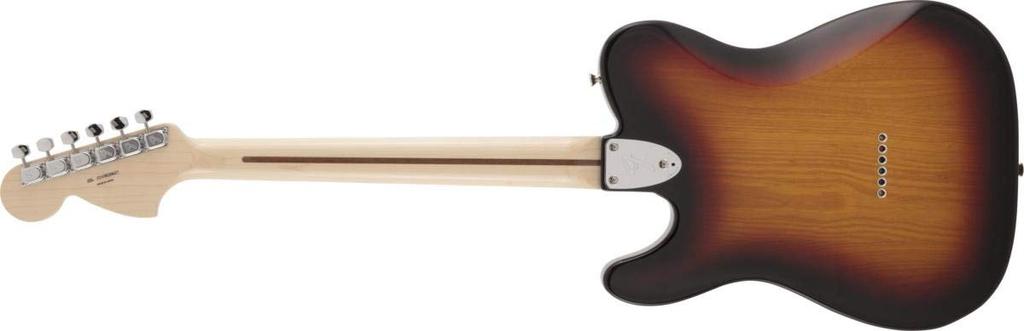 Fender Электрогитара, сделанная в Японии, традиционная, 70-е, клен, Sunburs, Telecaster® Deluxe, накладка грифа, 3 цвета
