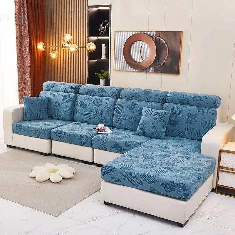 Противопыльные чехлы на диван, чехол на спинку сиденья, эластичный полиэстер, секционный угловой чехол для дивана, чехол для шезлонга, защита для отдыха