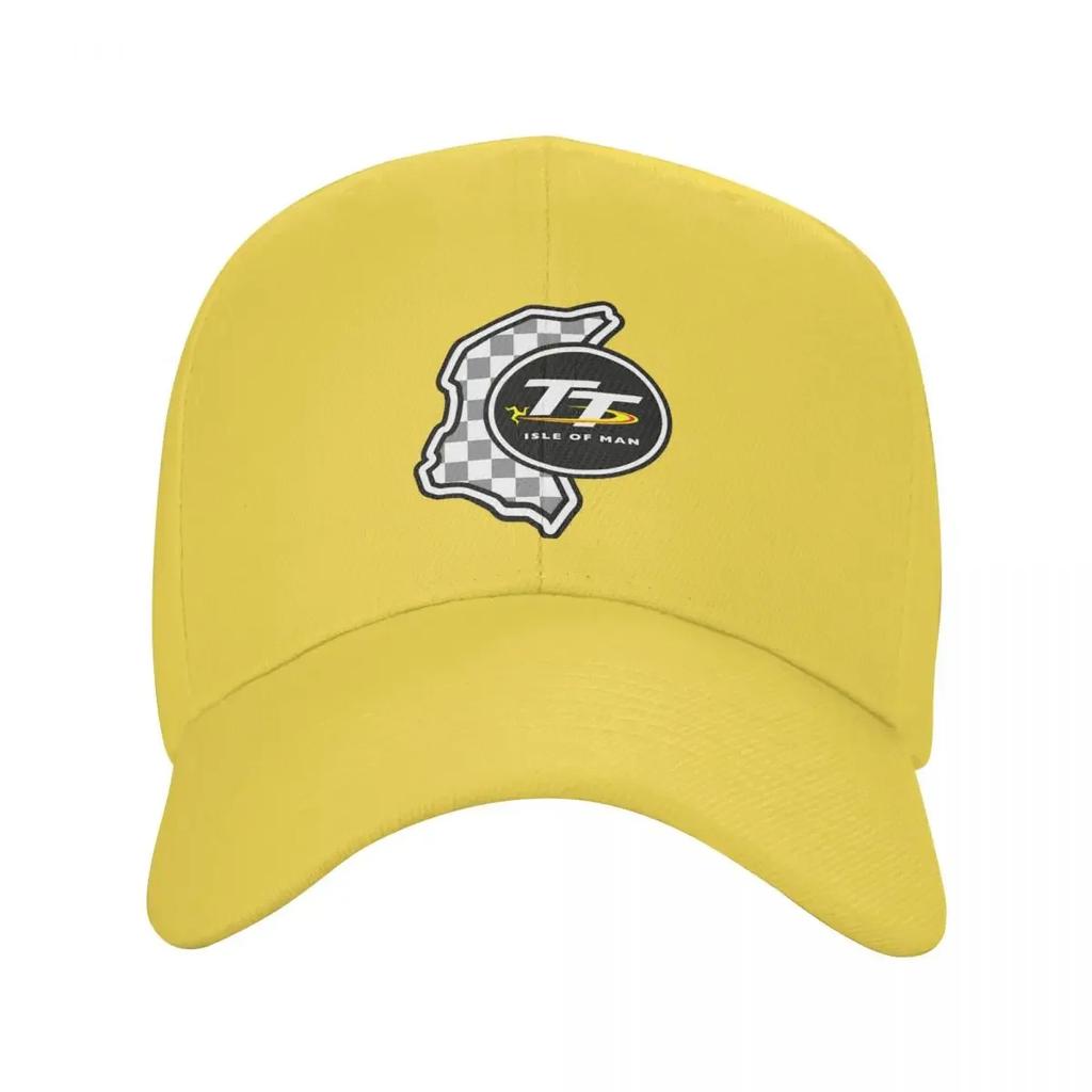 Personalized Isle Of Unisex TT Baseball Cap Women Unisex Breathable Motorcycle Races Dad Hat Streetwear Snapback Hats