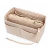 Lightweight Handbag Insert Felt Multi-Pocket Handbag Organizer Pouch Toiletry Container  Travel