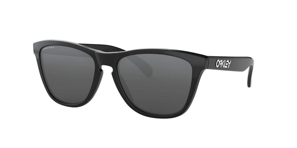 Солнцезащитные очки 0OO9245 Frogskins Полированный черный Один размер Спорт [Oakley] Черный/Prizm Мужские/Легкие